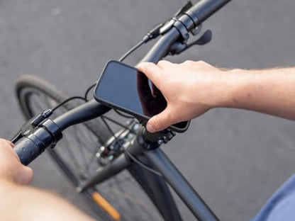 Quad Lock Stem/Handlebar Bike Phone Holder Kit with MAG Phone Case for iPhone 14 Plus - size: iPhone 14 Plus