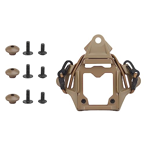 Tactical Helmet NVG Mount Shroud Steel Sports Camera Bracket Base for Fast Helmet - color: T2