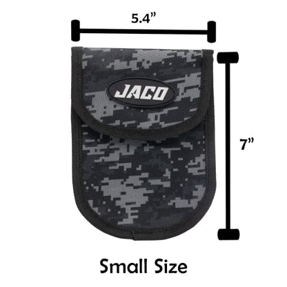 JACO Utility Tool Pouch | Multi-Purpose Storage Pouch for Tire Gauges, Tools, & Accessories (Digital Camo) - size: Small