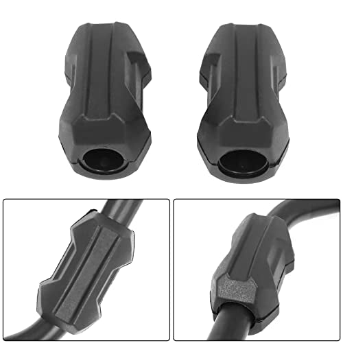 Worldmotop Universal for 2PCS 23MM Motorcycle Engine Guard Bumper Protector Crash Bar Slider