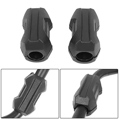 Worldmotop Universal for 2PCS 23MM Motorcycle Engine Guard Bumper Protector Crash Bar Slider