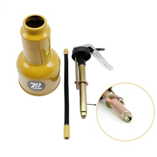 Pistol Pump Oiler with Flex Spout-17 oz. Capacity - color: B:Yellow