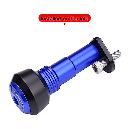 Motorcycle Falling Protection Frame Sliders Fairing Guard Anti Crash Pad Protector Compatible With BMW G310R, G310GS (2017-2025) ; G310 R, GS 17-18-19-20-21-22-23-24-25 (Blue) - color: Blue