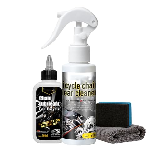 Deep-Cleaning & Rust-Resistant Bicycle Chain Cleaner, Motorcycle Chain Cleaning Kit, Bike Chains Lube And Cleaner, Bike Chains Cleaning Kit for Mountain/MTB, Ebike, Trail (1pcs) - color: 1pcs