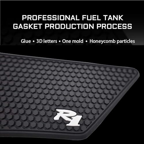 Motorcycle For YZF R1 M YZF-R1M Side Fuel Tank pad Tank Pads Protector Stickers Decal Gas Knee Grip Traction YZF R1M Tank pad