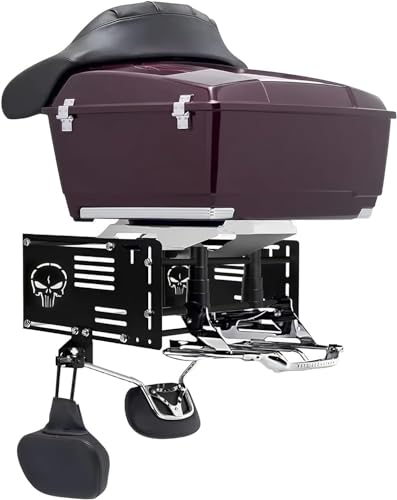 Tour Pack Trunk Wall Mount Storage Luggage Rack for Harly Davidson Road Glide/Road King/Street Glide/Electra Glide, Replace# 93100005 (Multifunctional) - style: Multifunctional