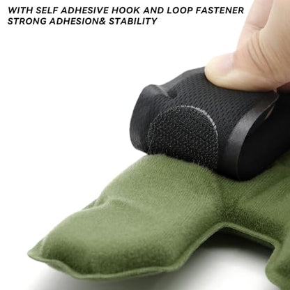 Tactical Helmet Pads - Universal Replacement Internal Memory Foam Pad Inserts for ACH, MICH, EXF Helmets - color: 3rd-Green