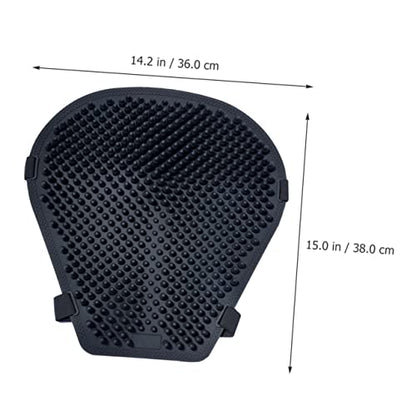 VALICLUD Motorcycle Seat Cushion Silicone Pad for Motorbike Breathable Slip Shockproof Cooling Silicone Seat Cover Comfortable Motorcycle Saddle Cushion for Long Rides