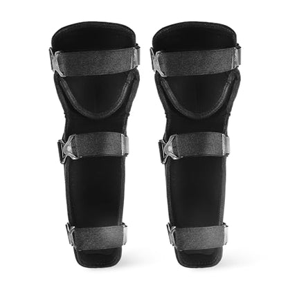 Scoyco Motorcycle Knee and Shin Guards – Motocross Knee Pads Adjustable TPU Protective Gear for Road Cycling | Adjustable Bands Protective Gear for Cycling