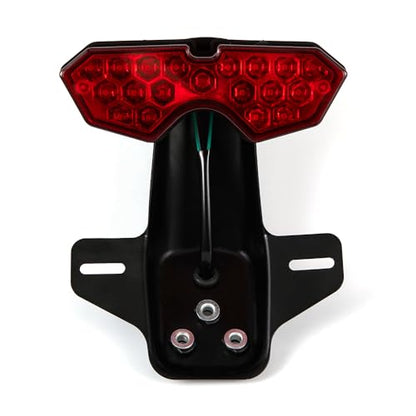Motorcycle Lighting System Tail Lamp for Lifan Dayun CG125 CG150 CG250 Universal Electrical Rear Brake Stop Flasher Winker - color: Red-2