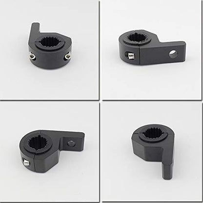 Motorcycle Bull Bar Mounting Bracket 2PCS Horizontal Light Mount Clamp Kit for 0.75" /0.87"/1.1"/1.25" Tubes fit for LED Driving Lights, Spotlights Fits Truck, ATV, & Motorcycle Crash Bars - size: 2pcs Mini