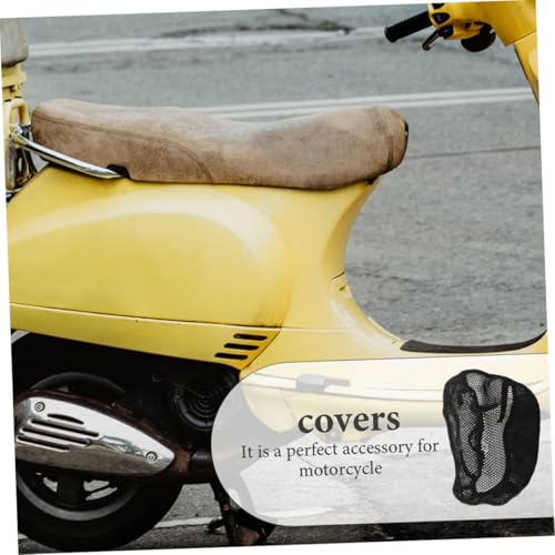 ULTECHNOVO Motorcycle Seat Cover Insulated Mesh Pad Motorbike Seat Cushion Protective Cover Replacement