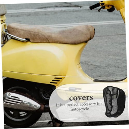 ULTECHNOVO Motorcycle Seat Cover Insulated Mesh Pad Motorbike Seat Cushion Protective Cover Replacement