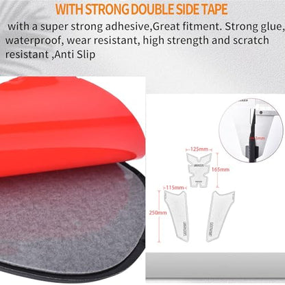 Fit for HO&ND&A CB650R CB 650R CBR650R 2019-2025 Accessories Motorcycle Sticker protection non slip Tank Pad Side Fuel Tank Stickers Motorcycle Knee Grip Decals Fuel Oil Anti-slip