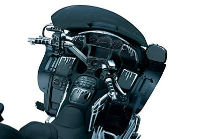 Kuryakyn 6238 Motorcycle Handlebar Accessory: Hand Grip End Cap Weight, Chrome, 1 Pair - color: Chrome