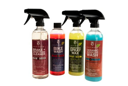 SILCA Ultimate Brake and Drivetrain Cleaner for Bicycles, best for disc brakes chains and cassette, 16 ounce spray bottle, purple foam encapsulates grit and grime - style: Step 1: DETOX - Brake and Drivetrain cleaner