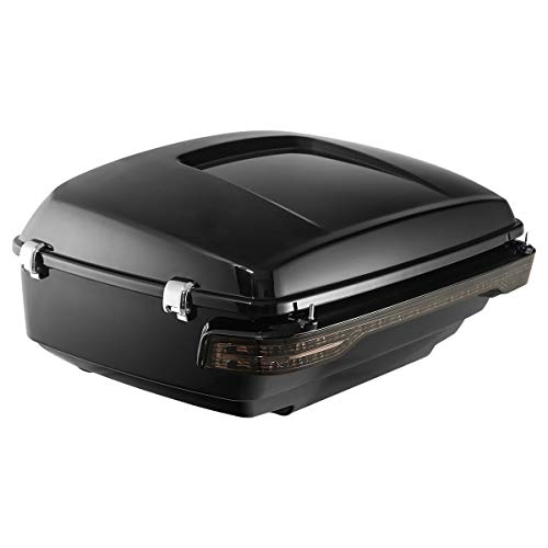 LED King Trunk W/Brake Turn Tail Light Lamp Fit For Harley Road King Street Electra Glide 2014-2024 - color: W/ Smoke Lens LED Light