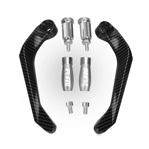 Motorcycle Handguard for for GSXR 600 GSX-R600 2001-2024 2025 Motorcycle Handlebar Grips Brake Clutch Levers Guard Protector Handguard - color: Silver With logo