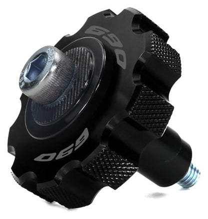 AHLMMX Motorcycle Throttle Lock Cruise Control Compatible with 990 1050 1090 1190 Adventure 1290 Super R Supermoto R/T 625 .D1111 - size: Black 690 Logo