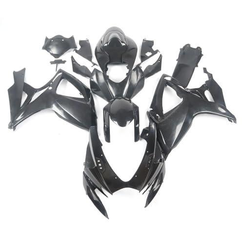 FLPRO Unpainted Motorcycle Fairings Compatible for Suzuki 06 07 GSXR600 GSXR750 K6 2006 2007 GSX-R600 GSX-R750 Fairing Kit ABS Plastic Injection Bodywork Body Kits - color: Unpainted