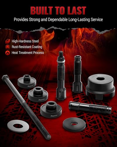 Reywoo Motorcycle Wheel Bearing Puller Tool Kit Compatible with Most Harley Davison Motorcycles from 2000, Wheel Bearing Removal and Installation Tool for 3/4" 1" 25mm Bearings - style: For Harley Davidson