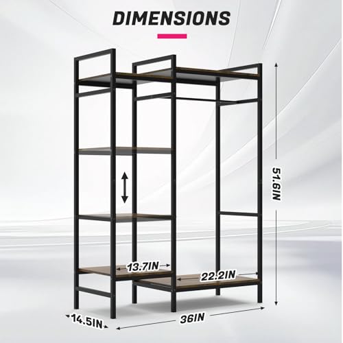 TONGMO Motorcycle Gear Rack, Heavy Duty Helmet Stand, Large Motorcycle Gear Storage Rack for Helmet, Jacket, Boots & Riding Accessories
