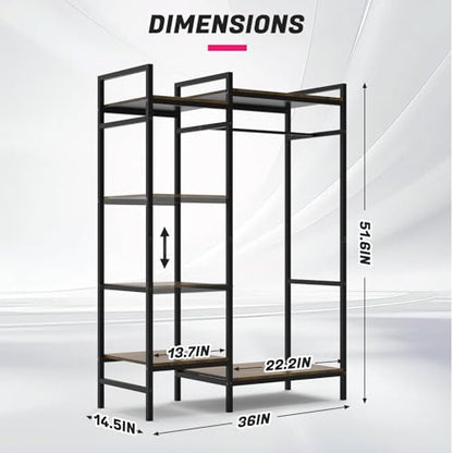 TONGMO Motorcycle Gear Rack, Heavy Duty Helmet Stand, Large Motorcycle Gear Storage Rack for Helmet, Jacket, Boots & Riding Accessories