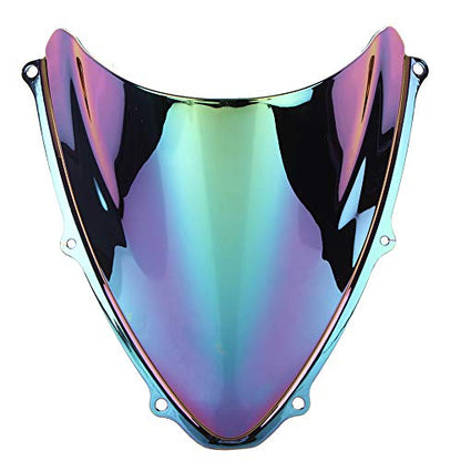 Motorcycle Windshield Fits uzuki GSXR 600/750 2006-2007 K6, Deep Iridium - color: Deep-Iridium