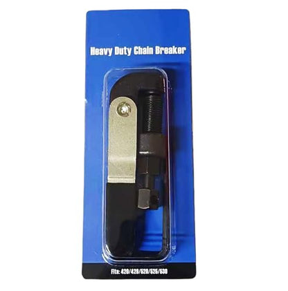 Heavy Duty Portable Chain Breaker Riveting Tool for Motorcycle ATV Dirt Bike Scooter Bicycle Tractor Chain Break # 420, 428, 520, 525, 528, 530,Motorcycle Repair Kit