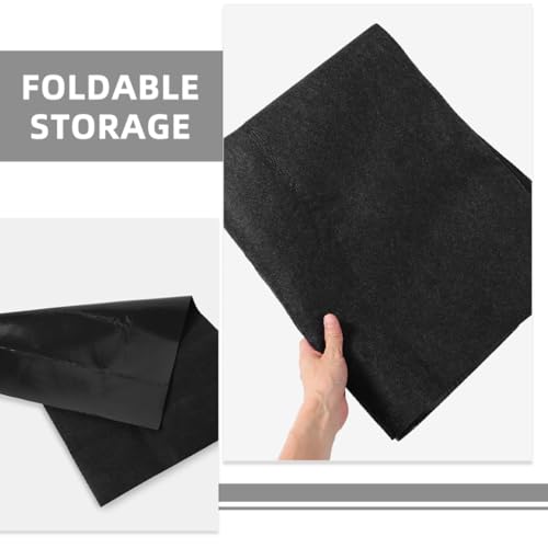 GLEAVI Washable Garage Mat for Oil Leaks Spill Resistant Rubber Backing Absorbent Floor Pad for Car Repair and Maintenance Drip Mat for Auto and Motorcycle Use