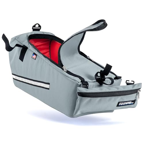 Chase Harper USA - Ruckus 5000 Under The Seat Bag - Compatible with All Ruckus Model Years With Stock Frame - Water and Tear-Resistant, Industrial Grade 1000D Nylon – Silver - color: Silver, size: Stock Frame Fit, style: Bag Only