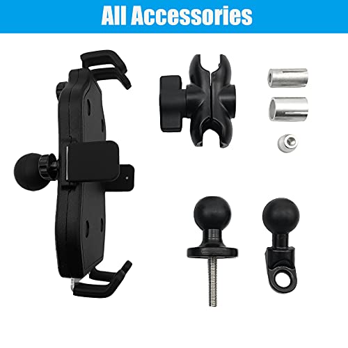 Motorcycle Phone Mount GPS Navigation Bracket Mobile Phone Holder Fork Stem for Suzuki Hayabusa GSX-R 600 750 1000 YZF R1 R6 S1000RR CBR250R 300R Kawasaki Ninja 400