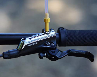 BleedZone for Shimano Brakes Bleed Kit, Bike Hydraulic Brake Kit with 60ml Mineral Oil and Syringe - Fits with Shimano Bike, Mountain Bicycle