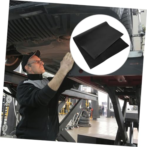 Oil Spill Mat for Garage Reusable Absorbent Pad for Under Car Prevents Stains and Spills Easy to Clean Oil Drain Splash Pad Versatile Use for Driveways and Motorcycles