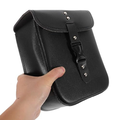 2pcs Motorcycle Handlebar Storage Bags Waterproof Front Fork Tool Pouches for Electric Bikes and Motorbikes, Compact Side Mount Riding Bags for Motorcycle Accessories