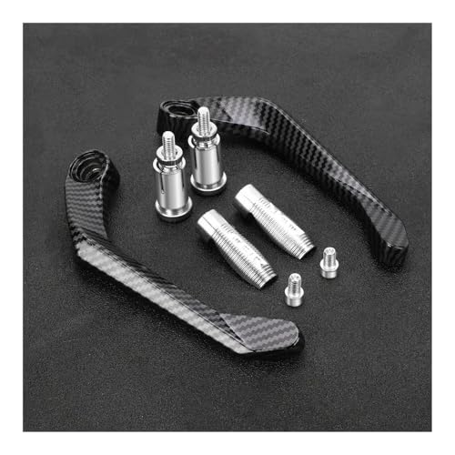 Clutch Lever Guards for CBR250R CBR300R CBR300RR CBR500R CBR600 CBR600F Motorcycle Handlebar Brake Clutch Lever Hand Guard Protector Handguard - color: Silver With logo