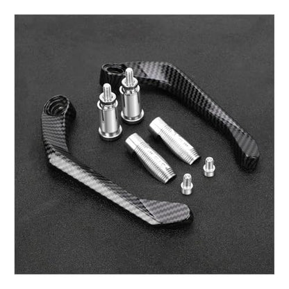 Clutch Lever Guards for CBR250R CBR300R CBR300RR CBR500R CBR600 CBR600F Motorcycle Handlebar Brake Clutch Lever Hand Guard Protector Handguard - color: Silver With logo