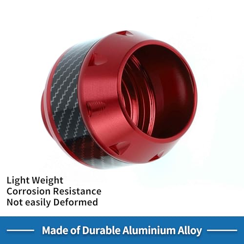 Motorcycle Frame Sliders Falling Protection Wheel Crash Protector Scooter Moped Aluminum Alloy Red 2 Pcs - color: Red