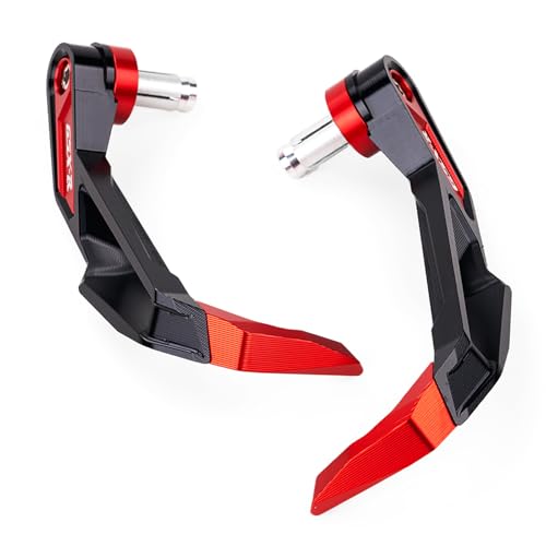 MOWOK Fit for Suzuki GSX-R 750 GSXR 600 1000 GSXR750 GSXR600 GSXR1000 GSX-R750 Motorcycle Clutch Brake Lever Guards Hand handguard Handlebar Protector (Red) - color: Red