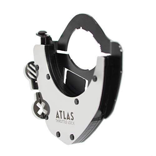 ATLAS Throttle Lock - A Motorcycle Cruise Control Throttle Assist, POLISHED (Bottom Kit) - size: Bottom Kit