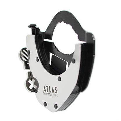 ATLAS Throttle Lock - A Motorcycle Cruise Control Throttle Assist, POLISHED (Bottom Kit) - size: Bottom Kit