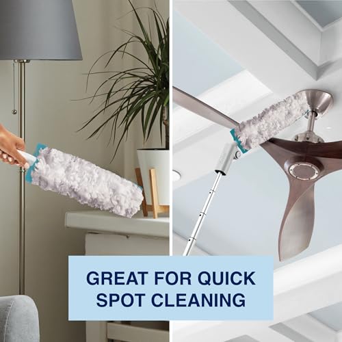 Bona Disposable Duster Refills - 9 Pack - High Performance Dusting System - Microfiber Dusters Remove Dust and Pet Hair for Quick Spot Cleaning - style: Disposable Duster Refills - 9 Pack