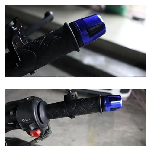 Motorcycle Handlebar Protector Frame Slider Handlebars Grips Bar Ends Universal 7/8" Vibration Heavy Weights Plug Handle Sliders For Dirt Bike(Black) - color: Black