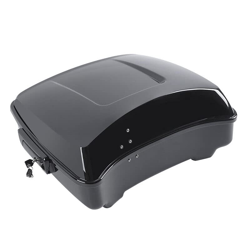 TCMT Chopped Motorcycle Trunk Box Mounting Rack Fit For Harley Touring 1997-2008 Road King Road Street Electra Glide Pack - color: Set A