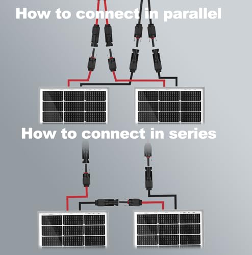 SOLPERK 200 Watt Solar Panels, 2PCS 12V 100 Watt Solar Panel High-Efficiency, 200W Solar Panel for Home, RV, Camping, Marine, Rooftop, Off-Grid Applications - size: 200W Single Panel