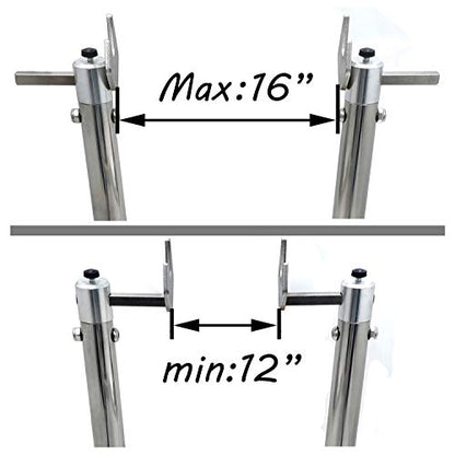 HTTMT- Motorcycle Stand Dirtbike Sport Bike Rear Wheel Lift Fork Swingarm Stand Paddock Stand [P/N: MT381-A-SR]