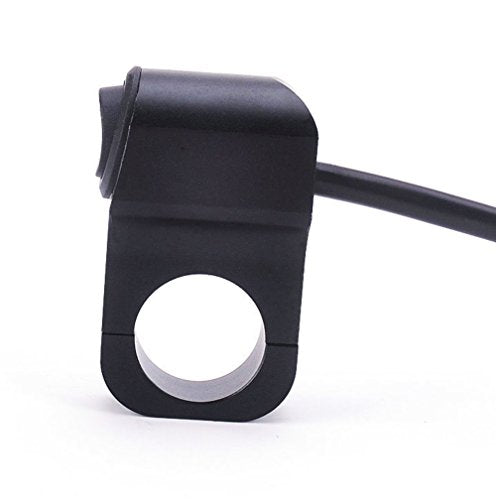 12V Motorcycle Handlebar Turn Signal Switch CNC Aluminum with Indicator Light for 1" 25mm Diameter Handlebar (for Fog Lamp Headlight Electrical System) Interrupteur Moto