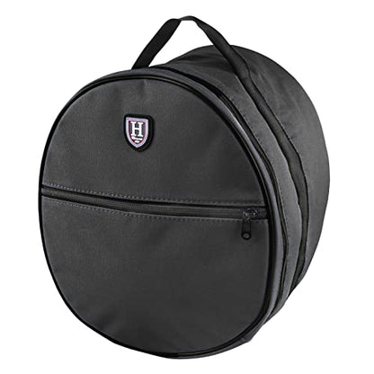 Harrison Howard Equestrian Motorcycle Riding Waterproof Helmet Bag Helmet Case Storage Carring Bag - color: Black