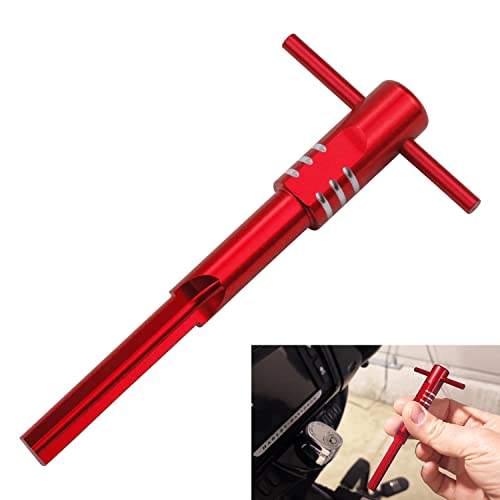 Ignition Switch Housing Motorcycle Alignment Tool Compatible with 2014-2020 Harley Touring Models - Red - color: Red