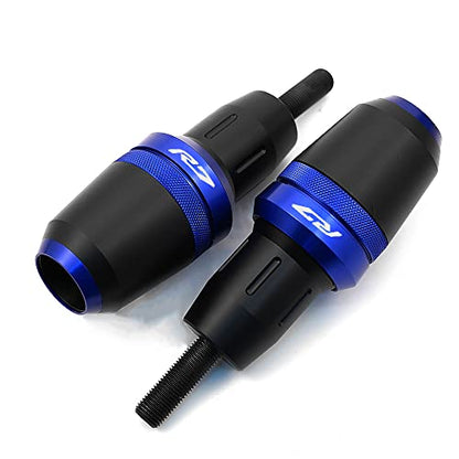 MOWOK For YAMAHA R7 YZFR7 YZF-R7 2021 2022 2023 2024 2025 2026 Frame Slider Motorcycle Accessories Crash Protector Falling Protection Engine Crash Pad (Blue) - size: Blue